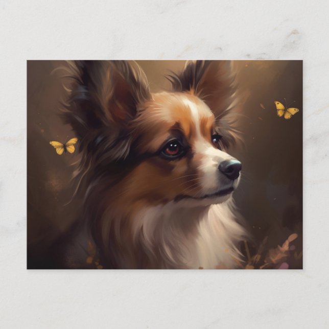 Cartão Postal Cartes Postales Puppy (Frente)