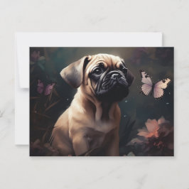 Cartão Postal Cartes Postales Puppy