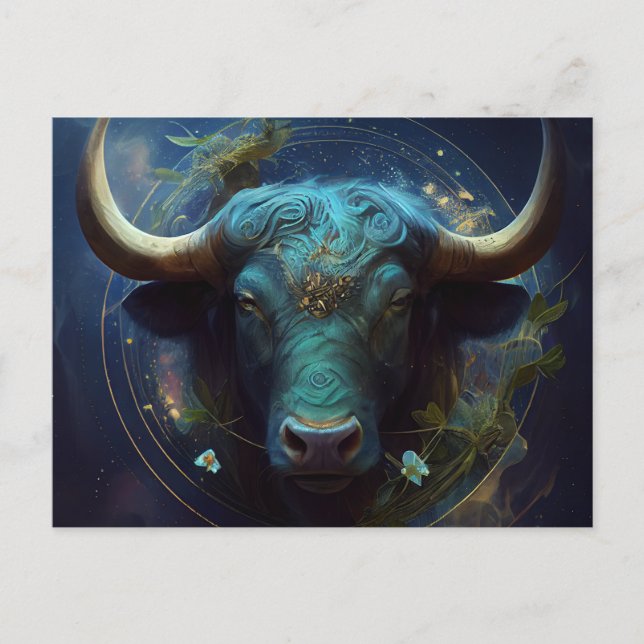 Cartão Postal Cartes Postales Taureau (Frente)