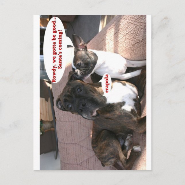 Cartão Postal Cartões: Crapola (Frente)