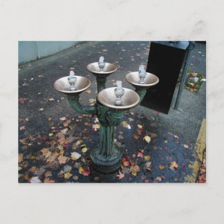 Cartão Postal Cartões-postais Benson Bubbler Portland Oregon