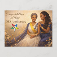 Cartões-postais de Aniversário da OES