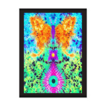 Cartões-postais de queda de borboleta