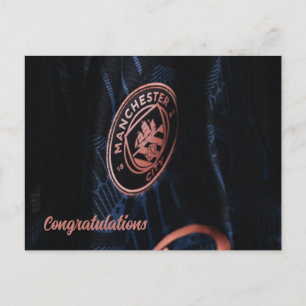 Cartão Postal cartões-postais do man city