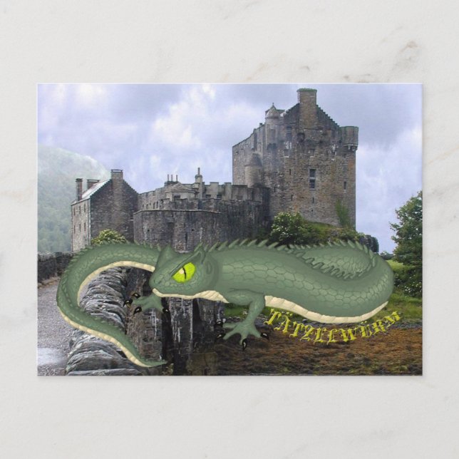 Cartão Postal Cartões-postais do Tatzelwurm (Frente)