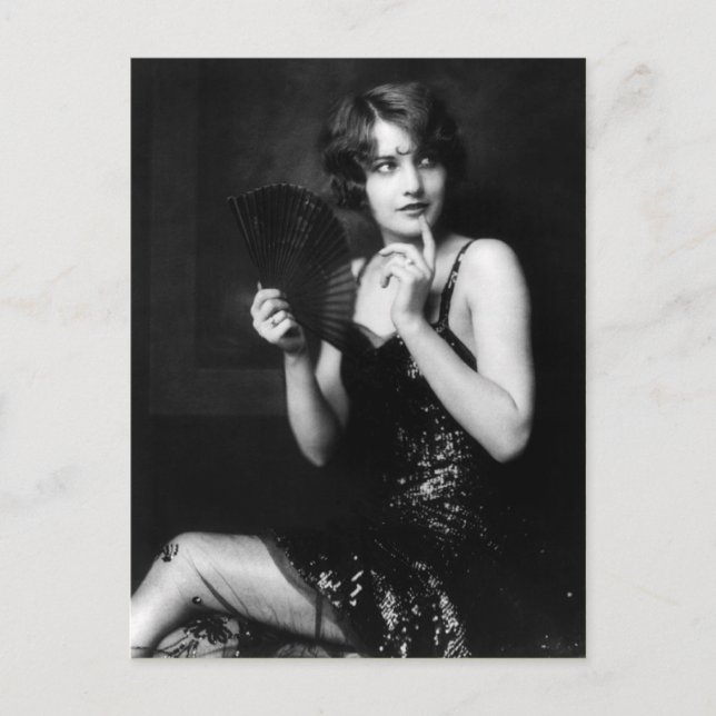 Cartão Postal Cartões-postais do Ziegfeld Follies Girl (Frente)