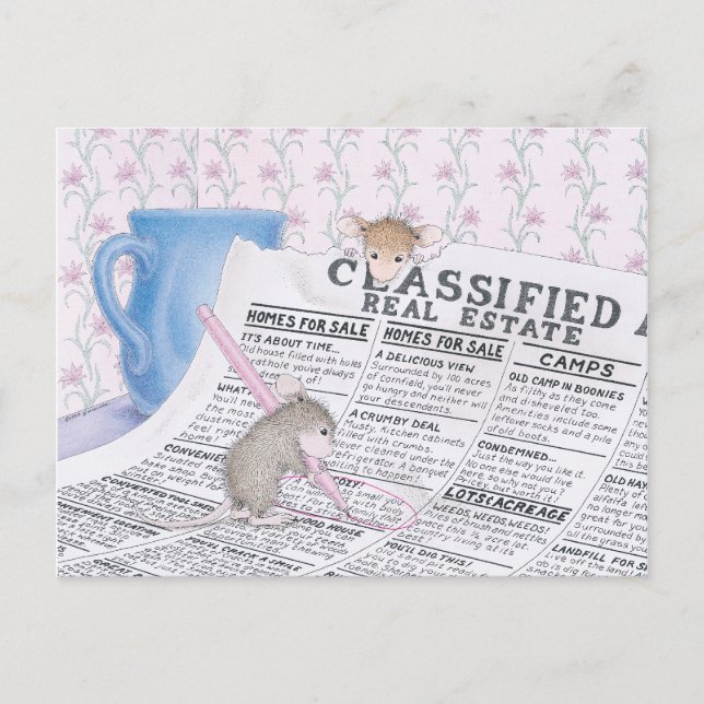 Cartão Postal Cartões-postais House-Mouse Designs® (Frente)