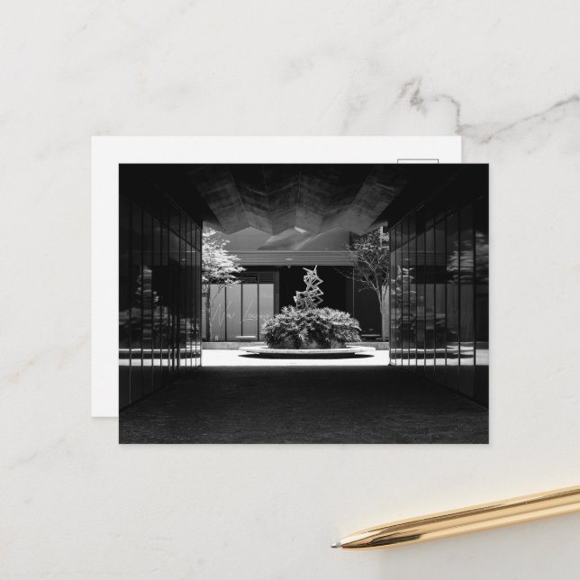 Cartão Postal Cartões-postais para fotografia em preto-e-branco (Frente/Verso In Situ)