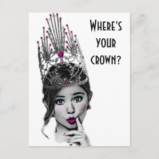 Cartão Postal Cartões-postais para garotas