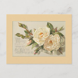 Cartão Postal Cartões-postais Vintage Flowers