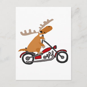 Cartão Postal Cartografia de Motocicleta Circulante de Mosto Cut
