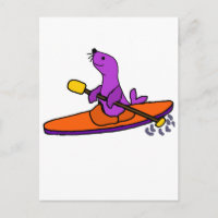 Cartografia Engraçada de Selo Roxo Kayaking