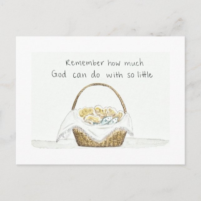 Cartão Postal cartonagem de peixes (Frente)