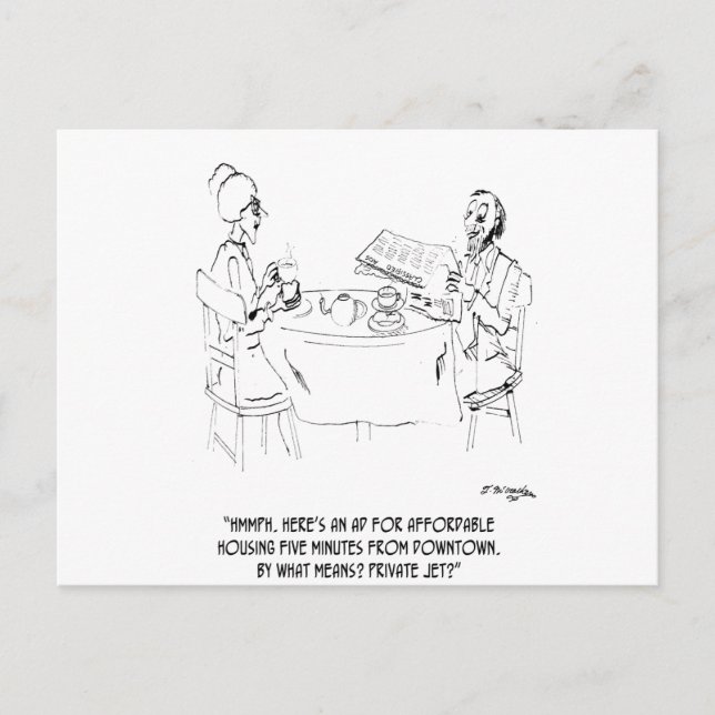 Cartão Postal Cartoon Comutação 1098 (Frente)