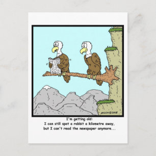 Cartão Postal Cartoon da Águia