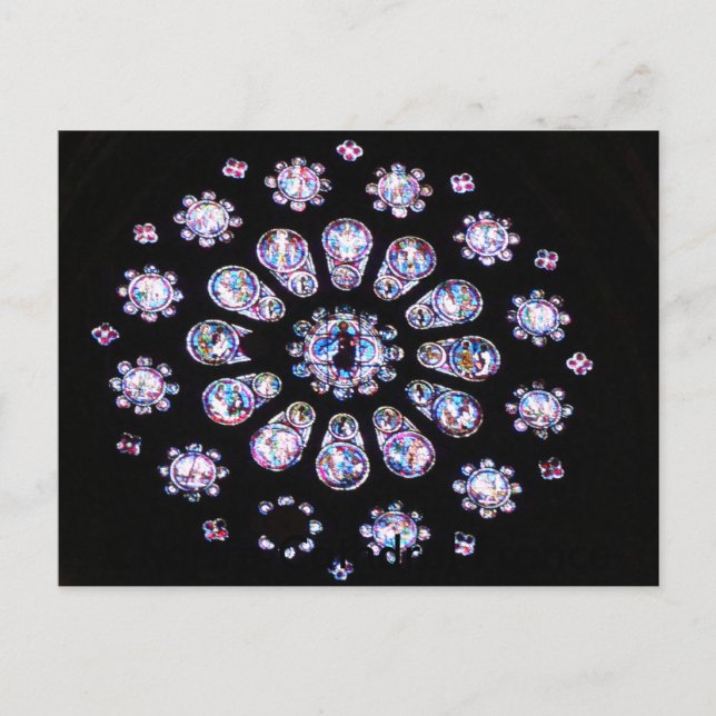 Cartão Postal Cartre Cathdral France (Frente)