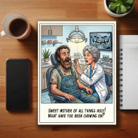 Cartum de Consultório Odontológico Humorístico