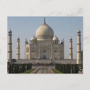 Cartão Postal cartum taj mahal