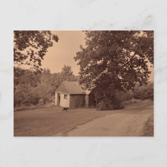 Cartão Postal Casa Abandonada (Frente)