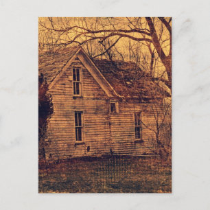 Cartão Postal Casa Abandonada