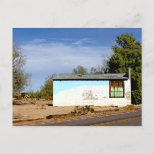 Cartão Postal Casa Abandonada Em Kelso, Califórnia
