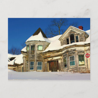 Cartão Postal Casa abandonada em Searsport, Maine