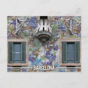 Cartão Postal Casa Batllo - Antoni Gaudi, Barcelona