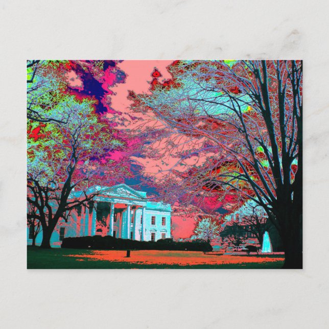 Cartão Postal Casa Branca (Frente)