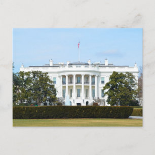 Cartão Postal Casa Branca Do Lawn