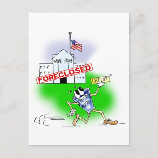 Cartão Postal Casa Branca Prevista