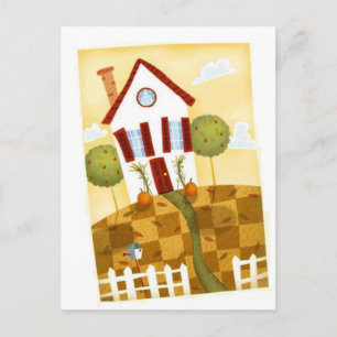 Cartão Postal casa cozida