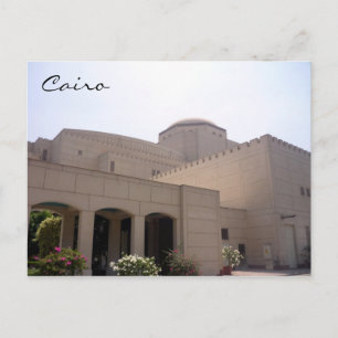 Cartão Postal Casa da Ópera do Cairo