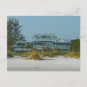 Cartão Postal Casa da praia de Anna Maria