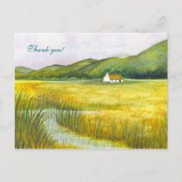 Cartão Postal "Casa de Campo nos Fens"
