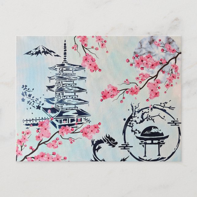 Cartão Postal Casa de Geisha (Frente)