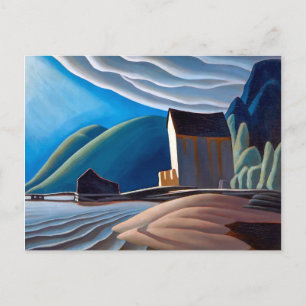 Cartão Postal Casa de Gelo, Lago Superior Lawren Harris