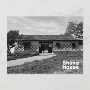 Cartão Postal Casa de herança japonesa Shoya