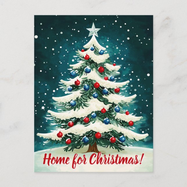 Cartão Postal Casa de Natal (Frente)