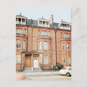 Cartão Postal Casa de Oscar Wilde na Rua Tite, Chelsea