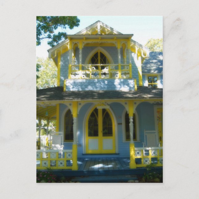 Cartão Postal Casa de pão-de-gengibre 31 (Frente)