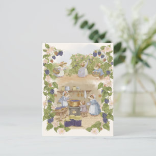 Cartão Postal Casa de Ratos da Geleia de Amora Cottagecore