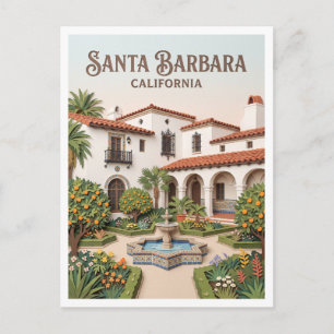 Cartão Postal Casa del Herrero Montecito