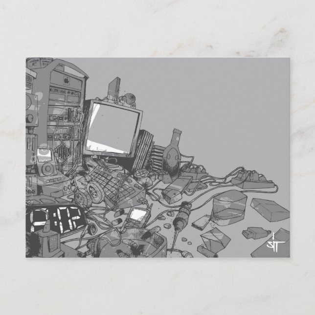 Cartão Postal "Casa digital" do SIT (Frente)