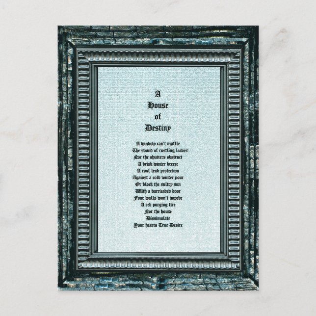 Cartão Postal Casa do Destino (Frente)
