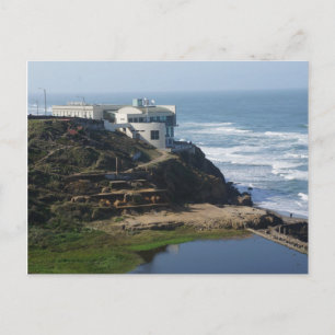 Cartão Postal Casa do Penhasco - San Francisco, Califórnia Cartã