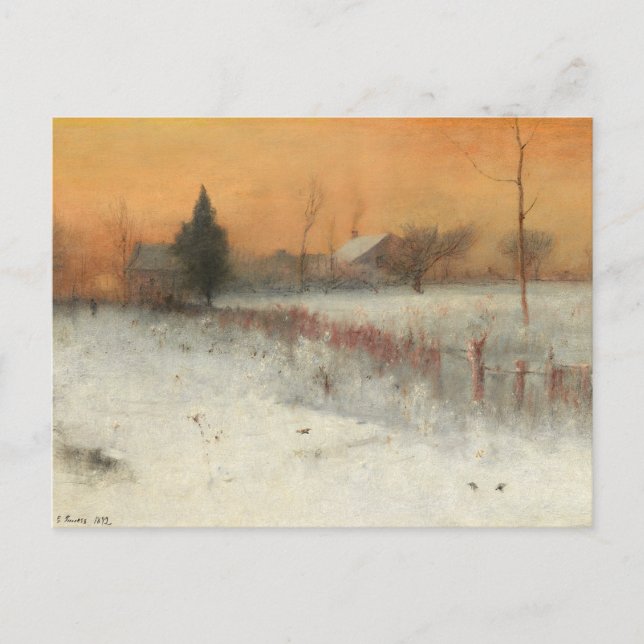 Cartão Postal Casa em Montclair, George Innes Art (Frente)