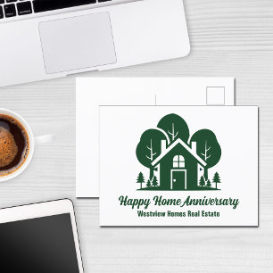 Cartão Postal Casa Florestal Verde da Empresa Imobiliária Person