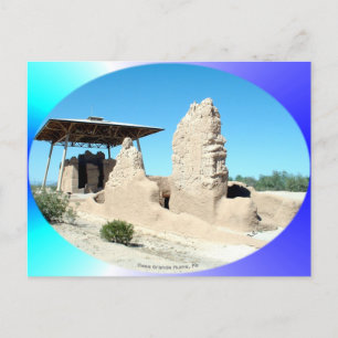 Cartão Postal Casa Grande Ruins