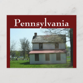 Cartão Postal Casa Histórica da Pensilvânia