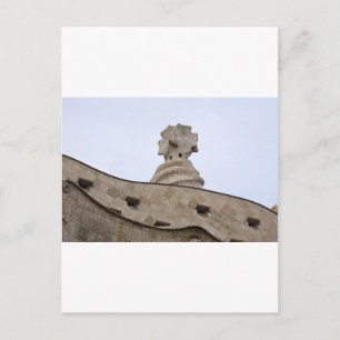 Cartão Postal casa mila barcelona